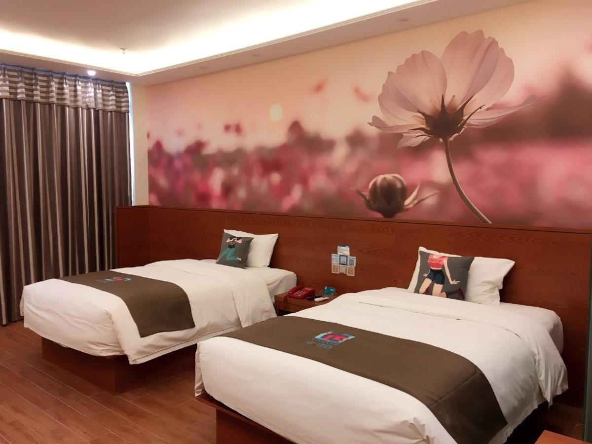 Pai Hotel Jinan Railway Staion North Plaza Dikou Road Exterior foto