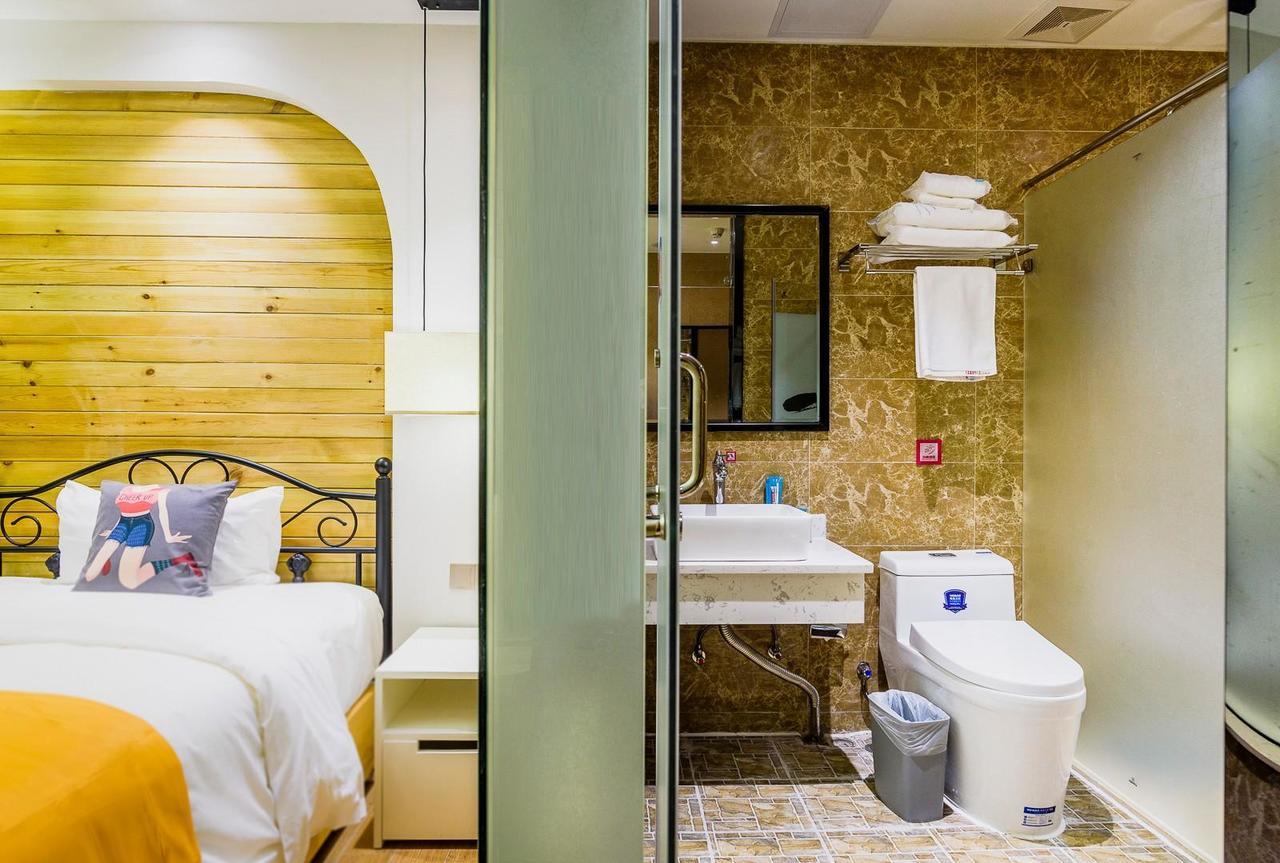 Pai Hotel Jinan Railway Staion North Plaza Dikou Road Exterior foto